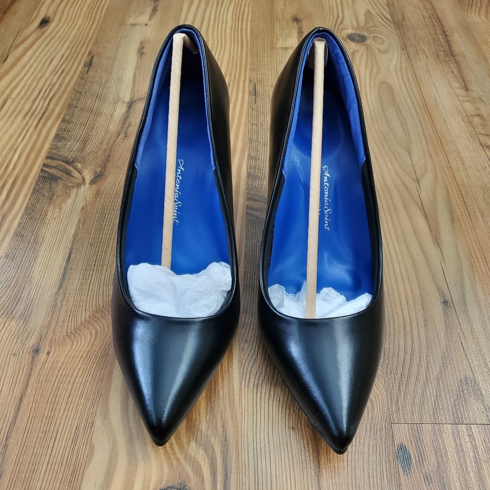 Antonia Saint NY Black Victoria 2.0 high heel